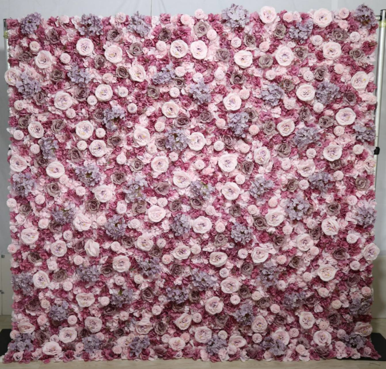 Artificial Floral Event Wall Backdrop – Style 58