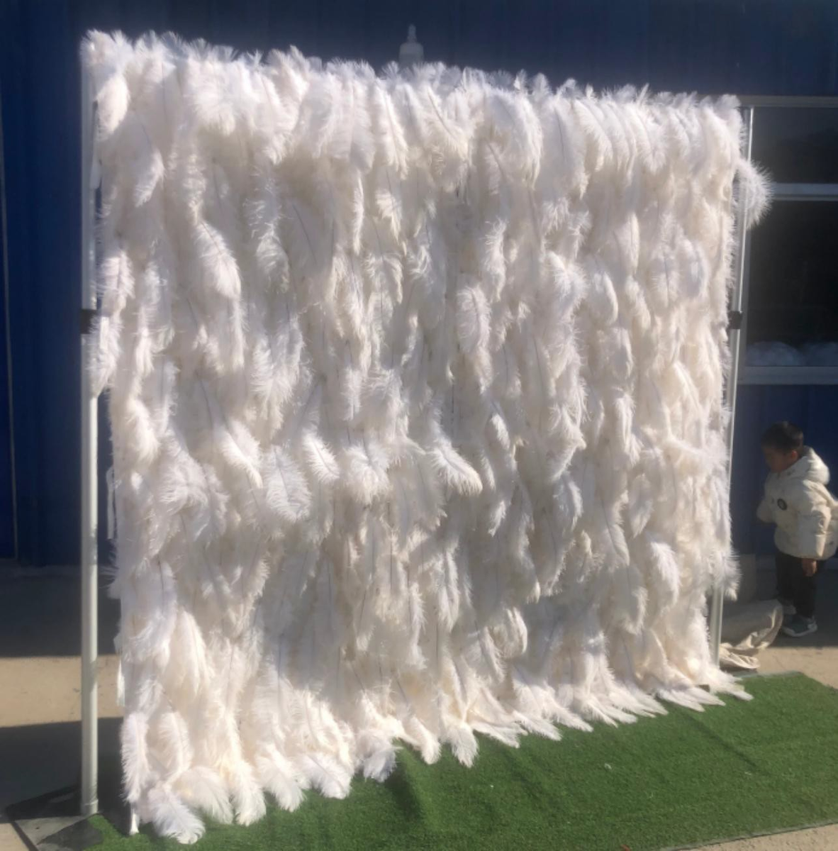 Artificial Floral Event Wall Backdrop | Real Artificial Flower Event ...