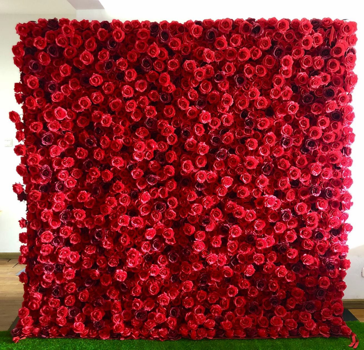 Artificial Floral Event Wall Backdrop | Real Artificial Flower Event ...