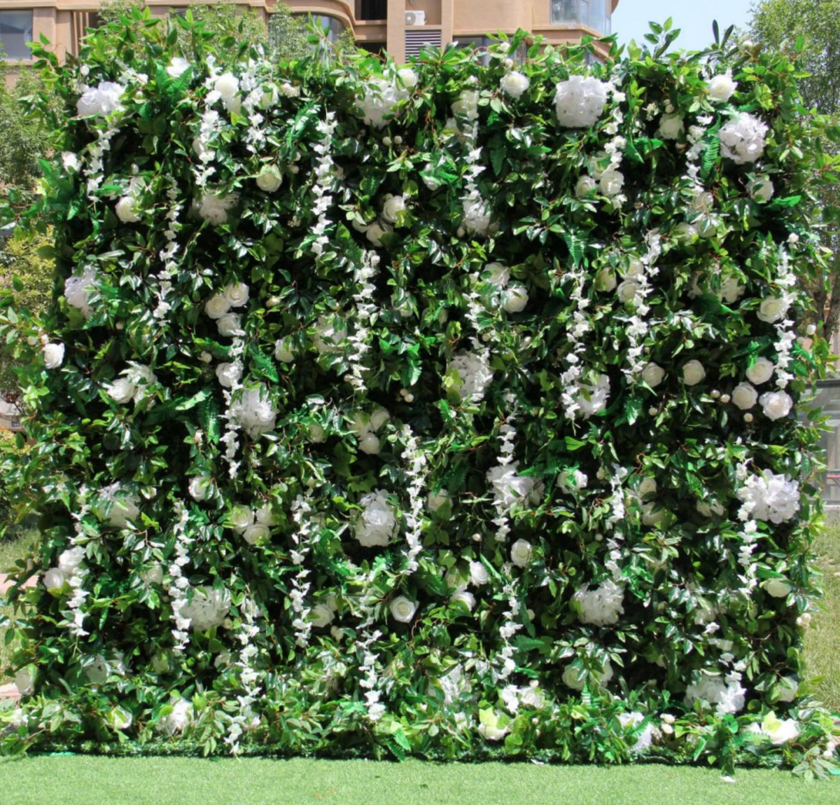Artificial Floral Event Wall Backdrop | Real Artificial Flower Event ...