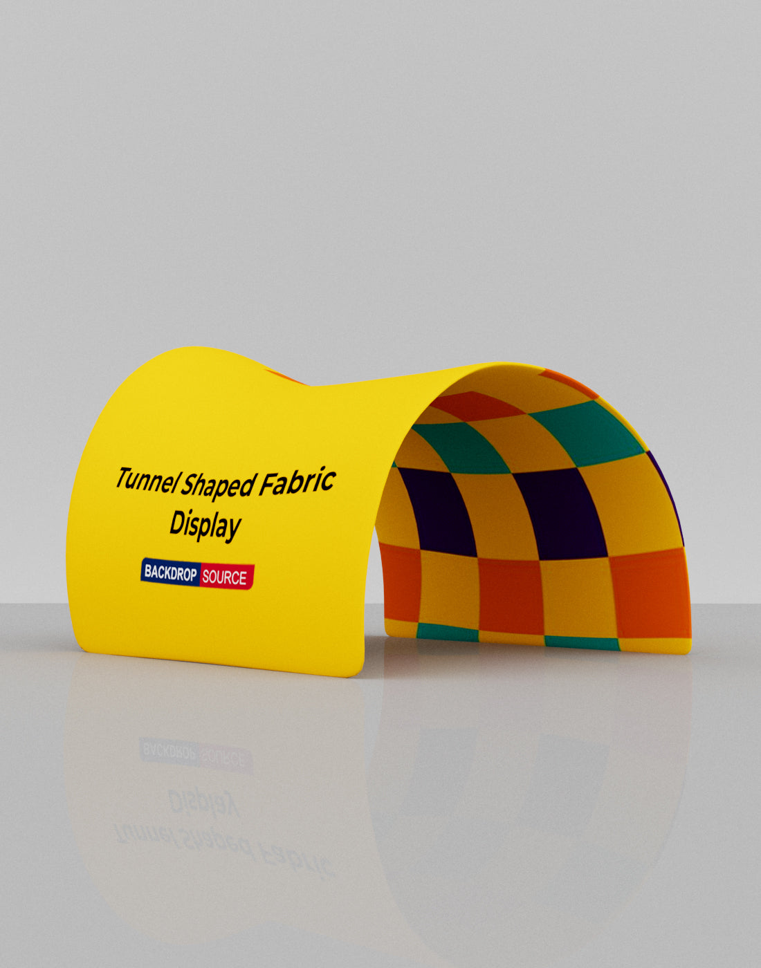 Tunnel Shaped Fabric Display