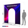 Fabric Welcome Arch Display Stand