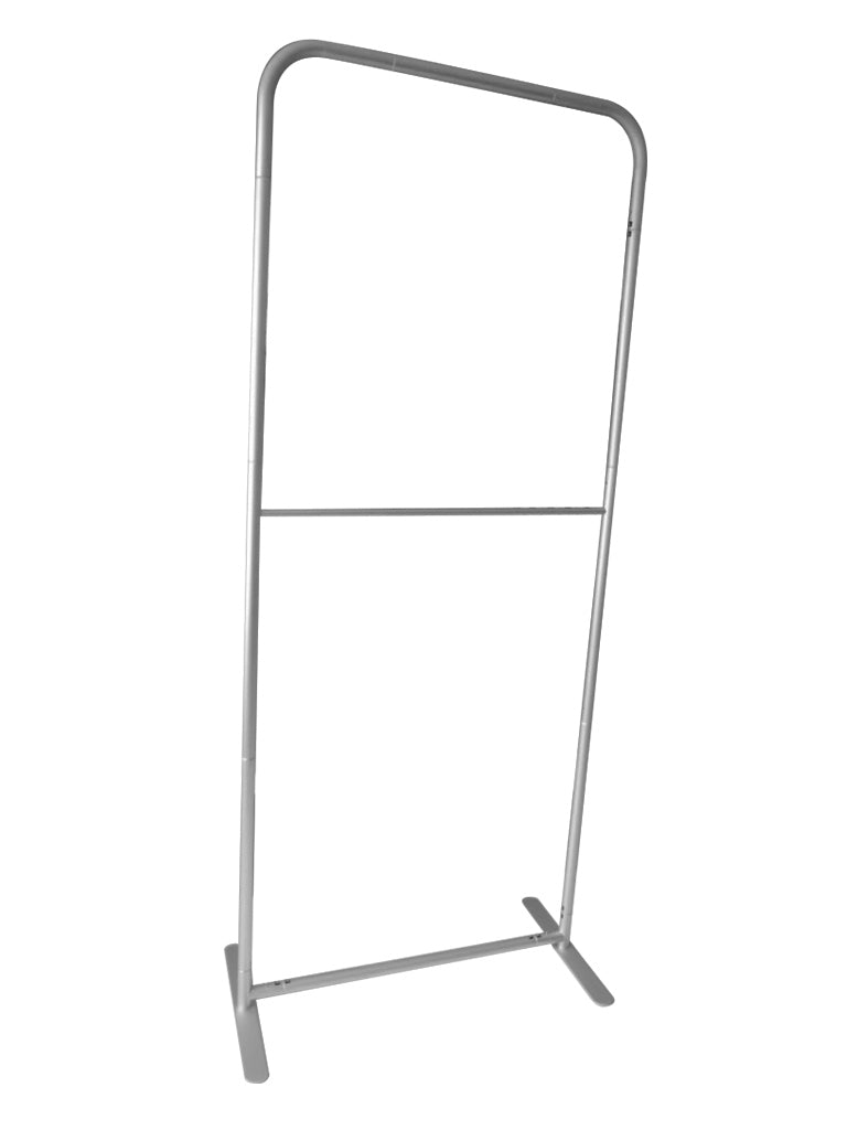 Portable Support Stand System for Straight Fabric Tube Wall Backdrop / Banner
