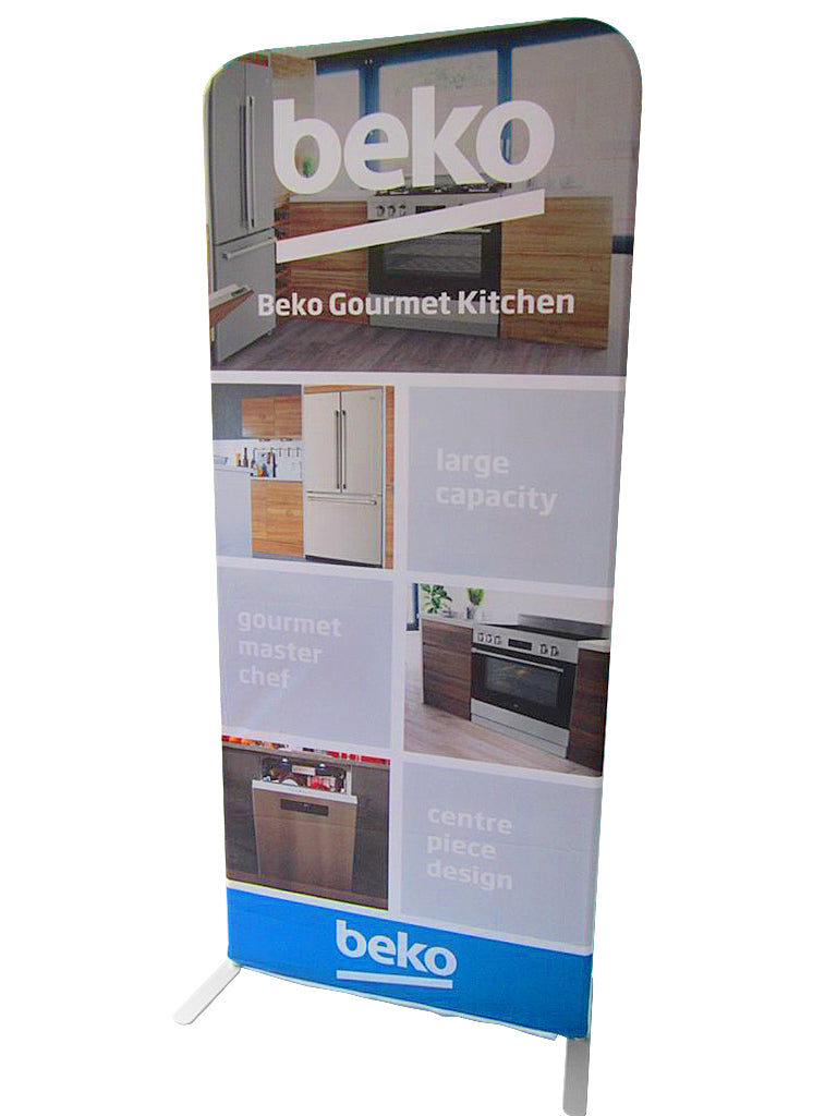 Portable Support Stand System for Straight Fabric Tube Wall Backdrop / Banner