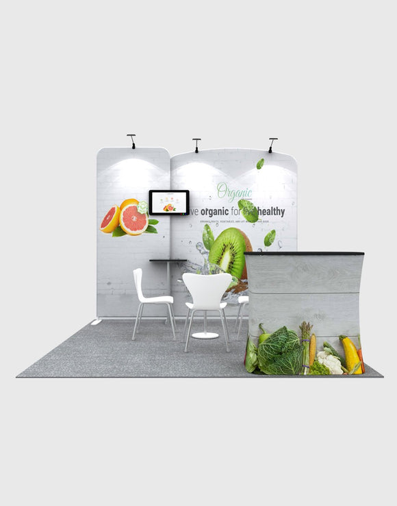 Modular Exhibition Kit for 3m Wide Booths