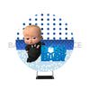 The Boss Baby  Themed Circle Round Photo Booth Backdrop