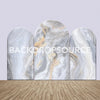 Marble Themed Party Backdrop Media Sets for Birthday / Events/ Weddings