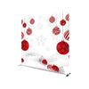 Christmas Red Ball Pillowcase Straight Tension Fabric Backdrop