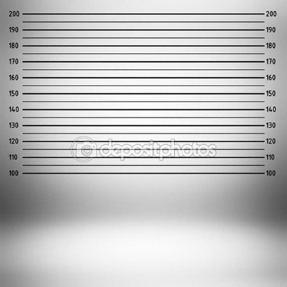 100X200 Cm Mugshot Theme  Backdrop