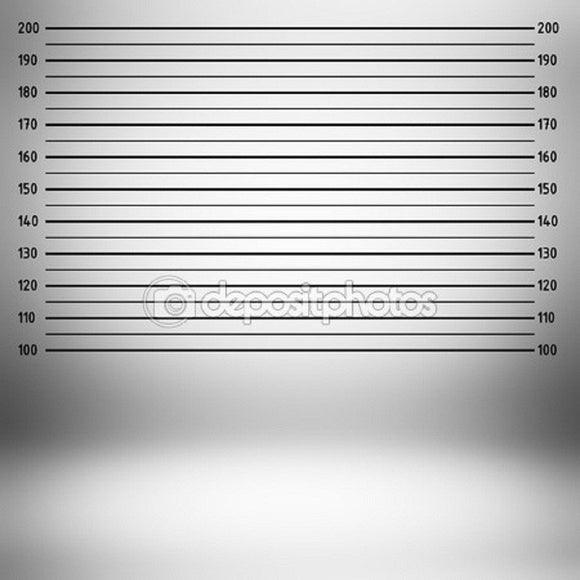 100X200 Cm Mugshot Theme  Backdrop