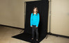 Premium Black, White & Green Backdrop with Stand ( 3 Backdrop Kit)