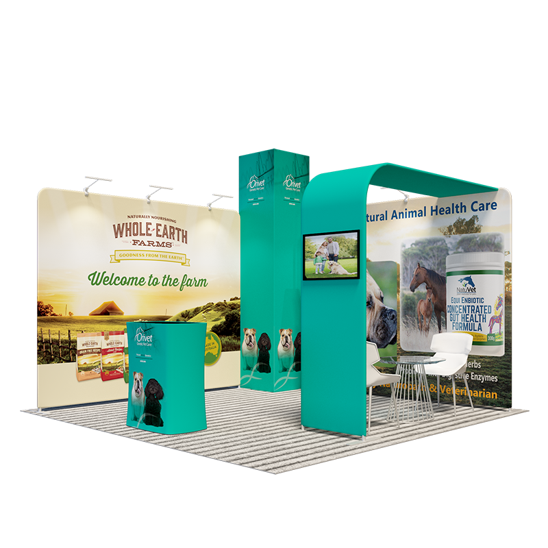 Modular Booth Kits 6m x 6m - Model 01