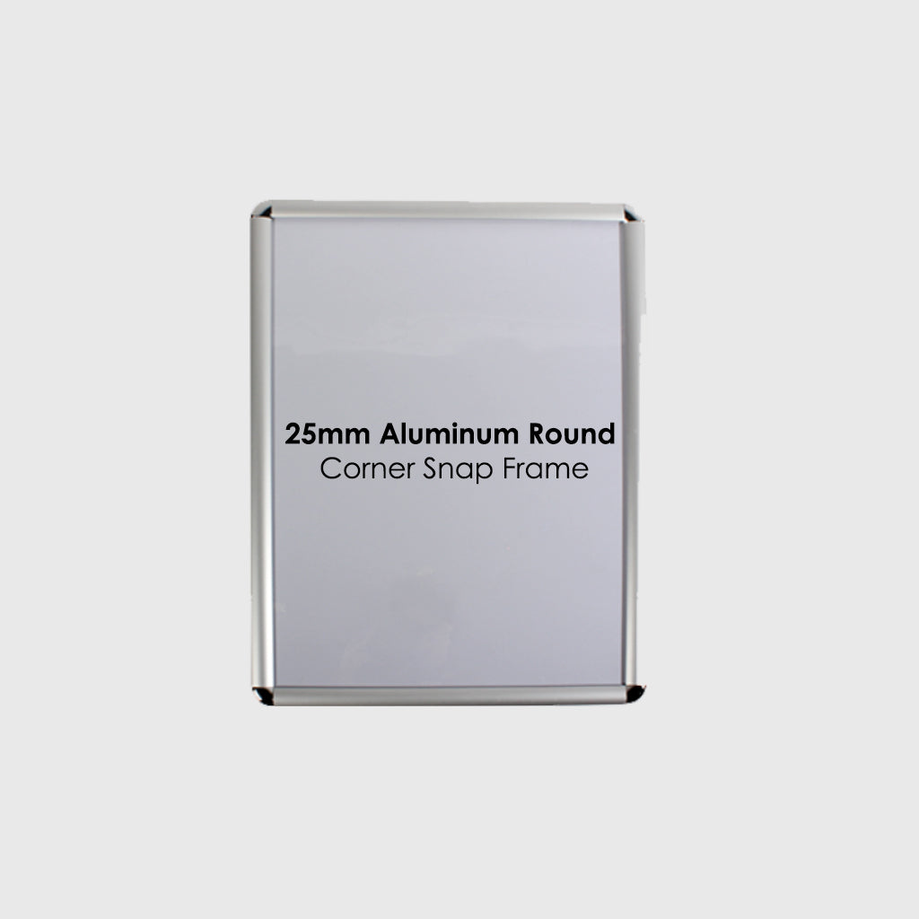 Snap Frame 25mm Aluminum Snap Frame for Displaying Posters – Backdropsource UK
