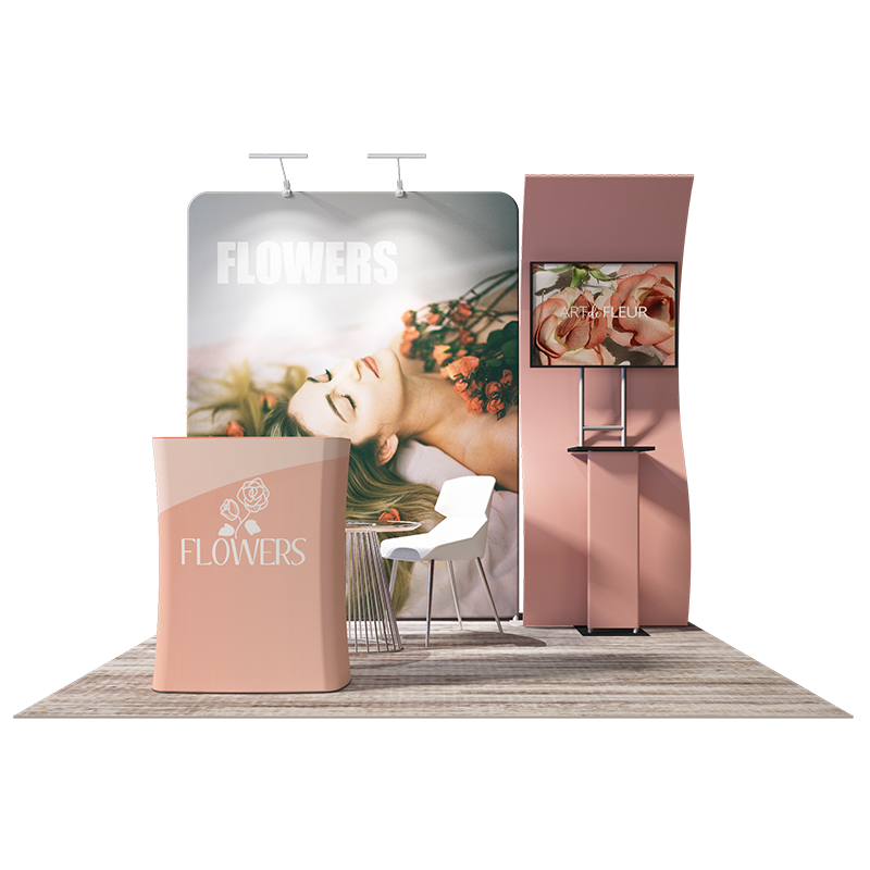 Portable Exhibit Display 3m x 3m - Model 10