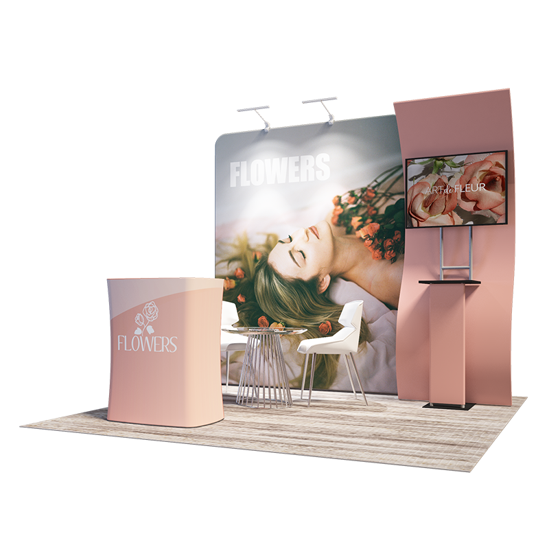 Portable Exhibit Display 3m x 3m - Model 10