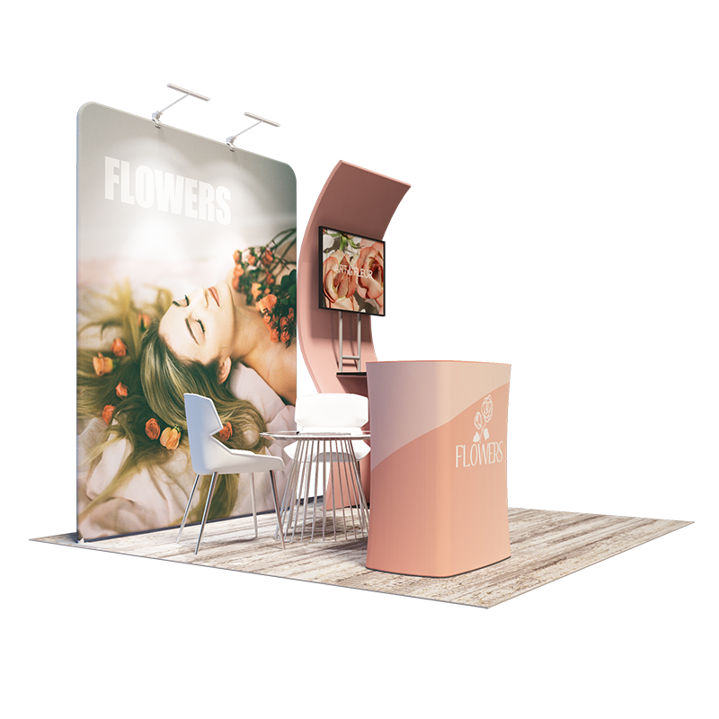 Portable Exhibit Display 3m x 3m - Model 10