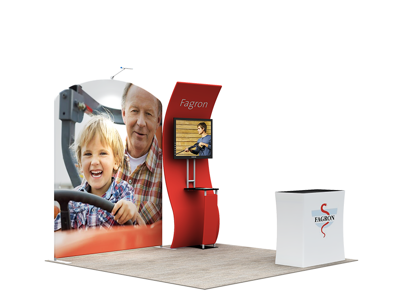 Portable Exhibit Display 3m x 3m - Model 11