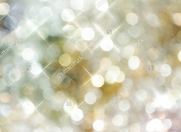 Golden Silver Lights Theme  Backdrop