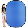 Green/ Blue Reversible Background with portable backdrop stand