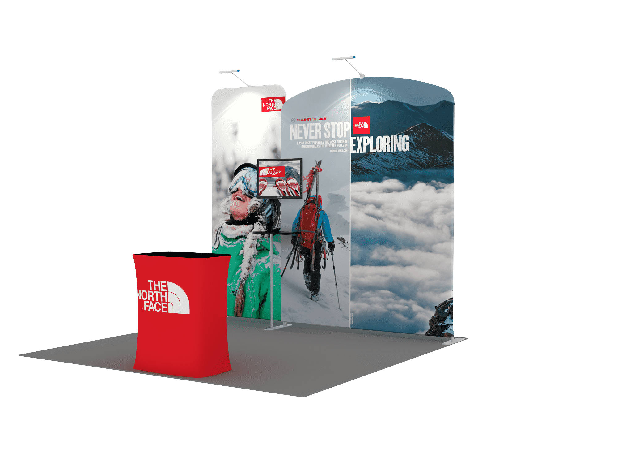 Portable Exhibit Display 3m x 3m - Model 2
