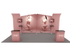 Portable Exhibit Display 6m x 3m - Model 3