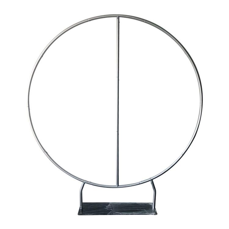 Blurred Christmas Tree Circle Backdrop Stand