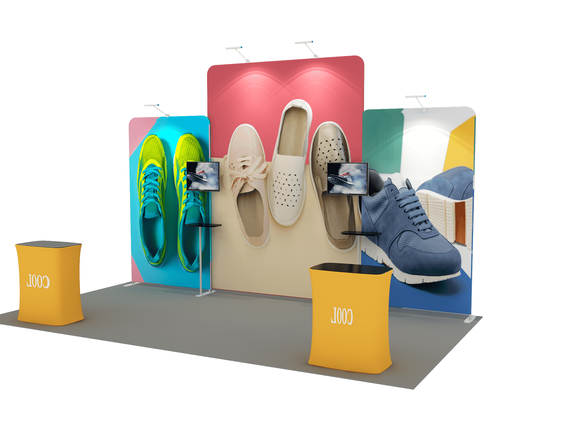 Excursion Display 6m Portable Display for Exhibitions | Trade Shows – Backdropsource UK