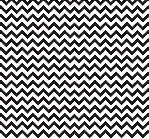 Black and White Chevron Print Photography Backdrop