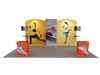 Portable Exhibit Display 6m x 3m - Model 9