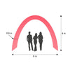 C Shape Tension Fabric Arch - 6m