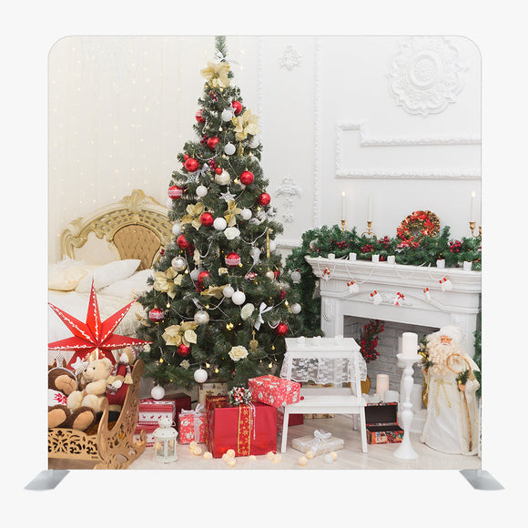 Christmas STRAIGHT TENSION FABRIC MEDIA WALL - 102