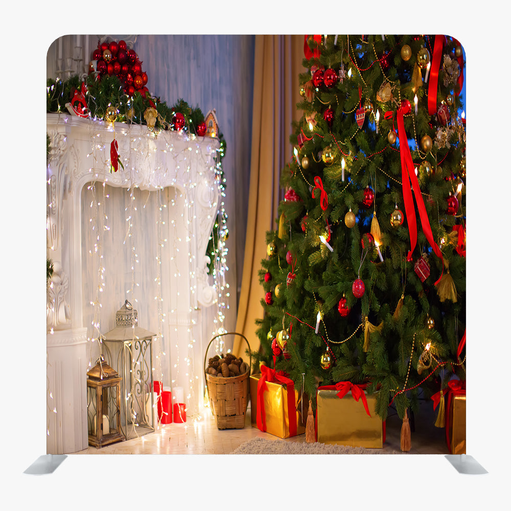 Christmas STRAIGHT TENSION FABRIC MEDIA WALL - 109