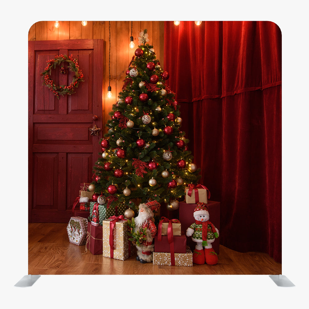 Christmas STRAIGHT TENSION FABRIC MEDIA WALL - 11