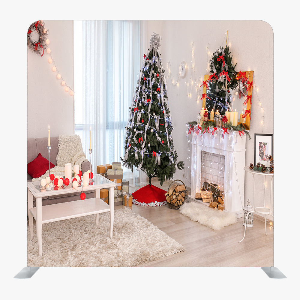 Christmas STRAIGHT TENSION FABRIC MEDIA WALL - 116