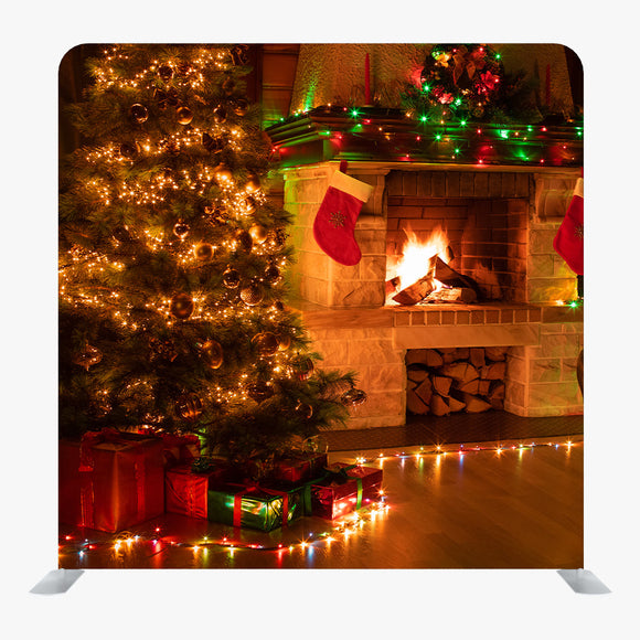 Christmas STRAIGHT TENSION FABRIC MEDIA WALL - 12