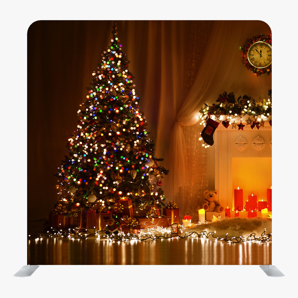 Christmas STRAIGHT TENSION FABRIC MEDIA WALL - 17