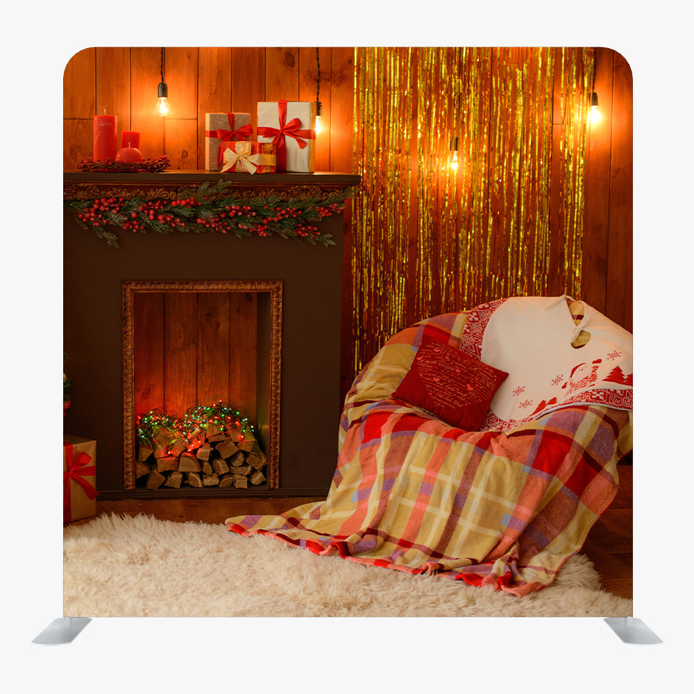 Christmas STRAIGHT TENSION FABRIC MEDIA WALL - 22