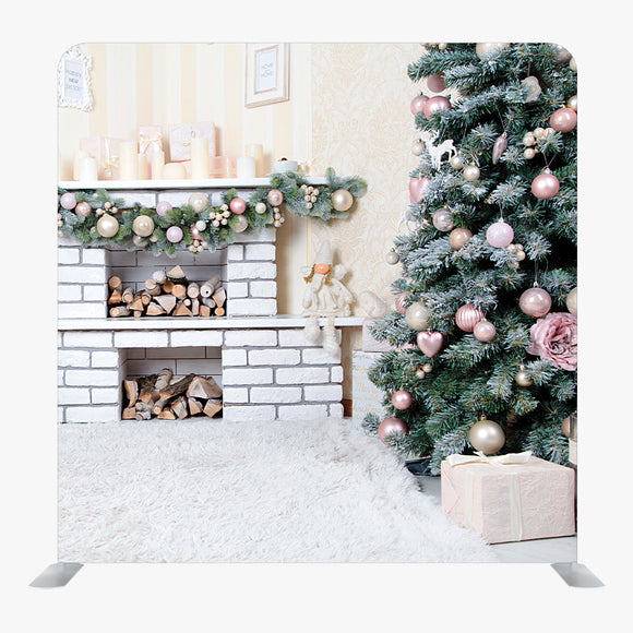 Christmas STRAIGHT TENSION FABRIC MEDIA WALL - 34