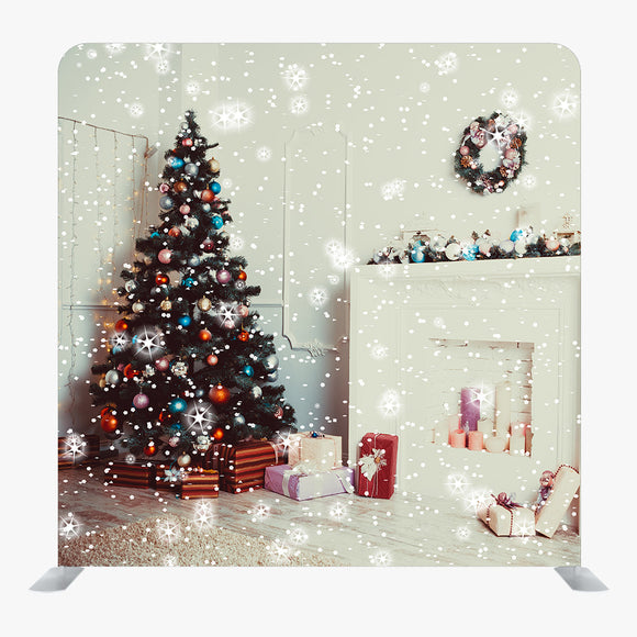 Christmas STRAIGHT TENSION FABRIC MEDIA WALL - 35