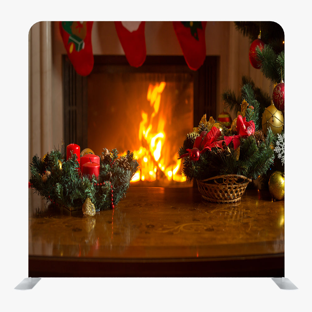 Christmas STRAIGHT TENSION FABRIC MEDIA WALL - 5