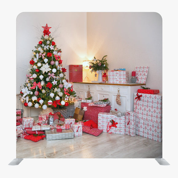 Christmas STRAIGHT TENSION FABRIC MEDIA WALL - 55