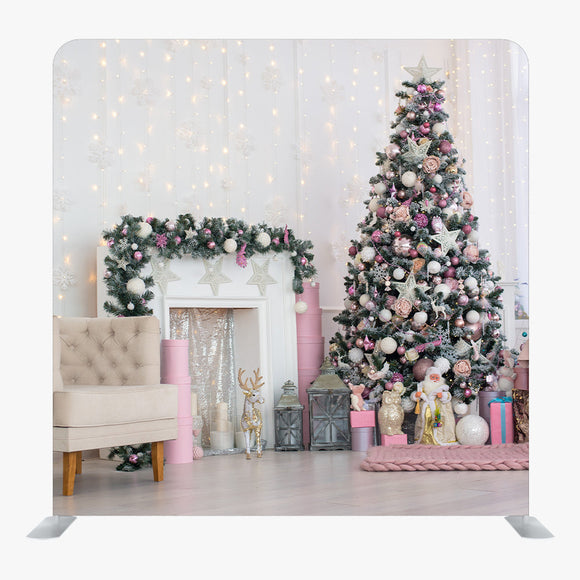 Christmas STRAIGHT TENSION FABRIC MEDIA WALL - 58