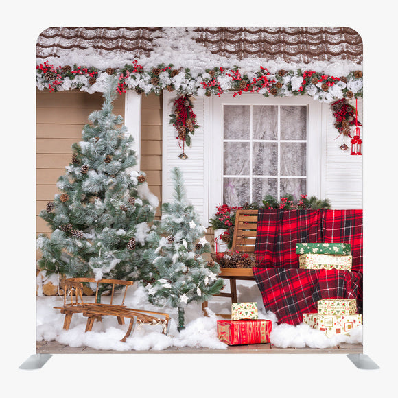 Christmas STRAIGHT TENSION FABRIC MEDIA WALL - 82