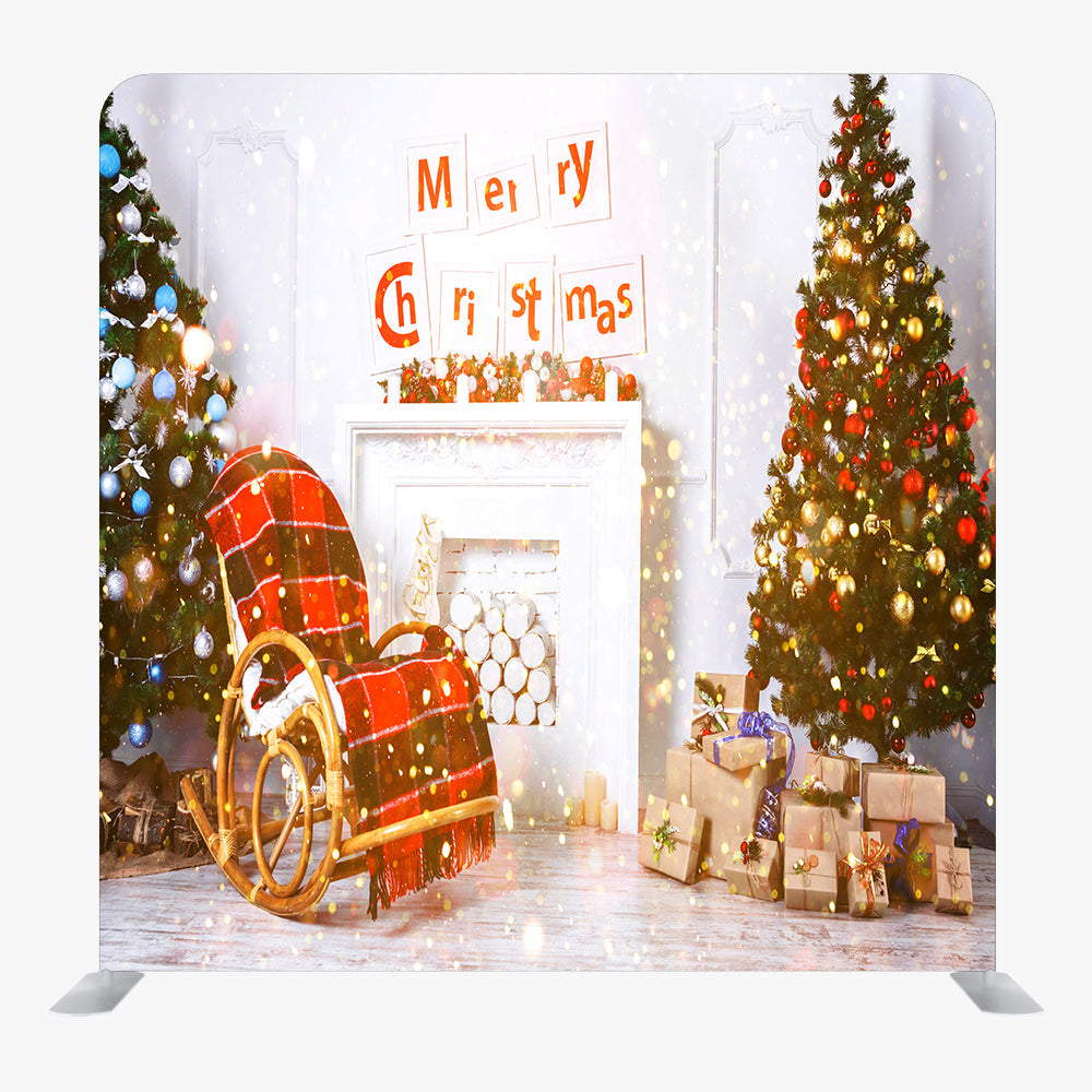 Christmas STRAIGHT TENSION FABRIC MEDIA WALL - 84