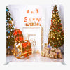 Christmas STRAIGHT TENSION FABRIC MEDIA WALL - 84