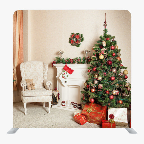 Christmas STRAIGHT TENSION FABRIC MEDIA WALL - 87