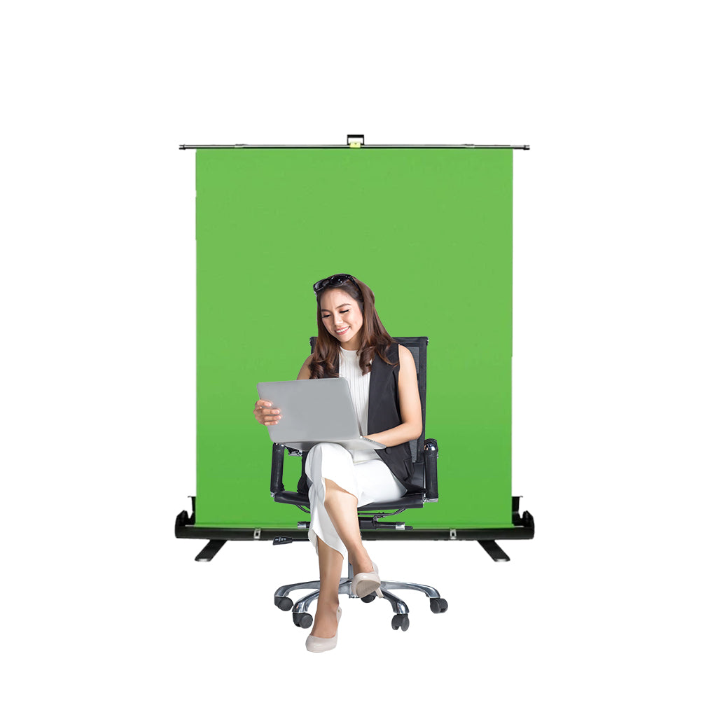 Green screen Collapsible and Retractable Chromakey Panel