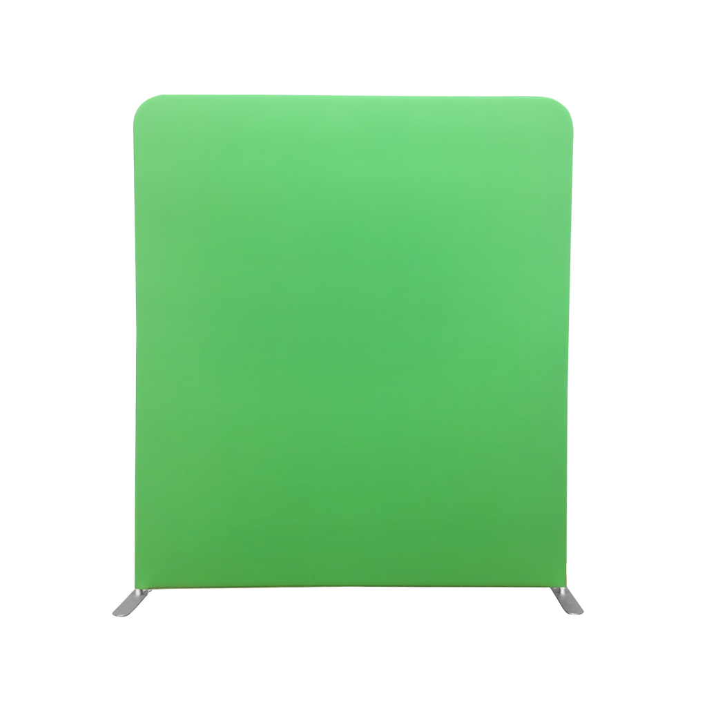 Chroma Green/White Backdrop for Backgrounds (Size 2m wide x 2.3m high)