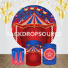 Circus Themed Event Party Round Backdrop Kit