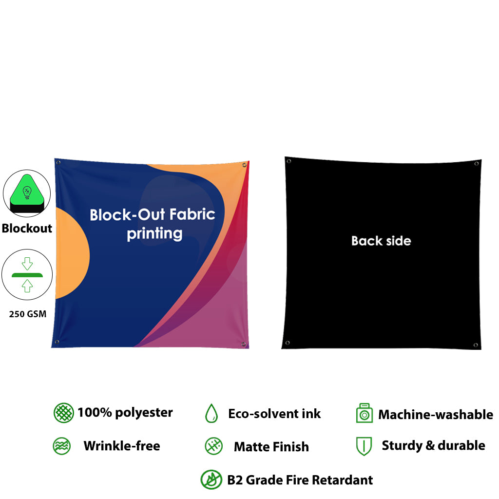 Blockout Fabric Banner Printing Backdropsource